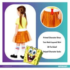 Amscan Kostým Spongebob dievča 4-6 rokov