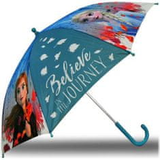 EUROSWAN Detský vystreľovací dáždnik Ľadové kráľovstvo - Believe in the journey