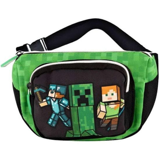 Fashion UK Detská ľadvinka s predným vreckom Minecraft