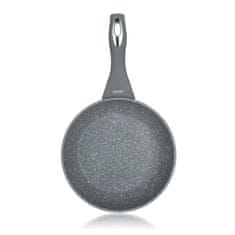 Banquet Panvica s nepriľnavým povrchom GRANITE Grey 20 cm, súprava 4 ks