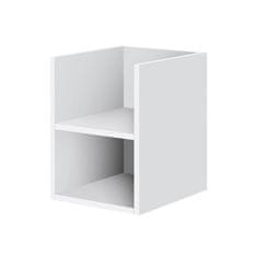 Mereo Aira desk kúpeľňová skrinka, spodná, regálová, biela, 400x530x460 mm CN715S - Mereo