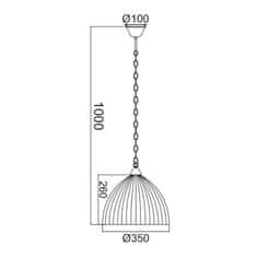 ACA ACA Lighting Prim závesné svietidlo AD5001M