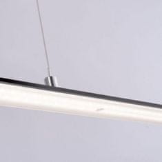 PAUL NEUHAUS PAUL NEUHAUS PURE-LITE LED závesné svietidlo vo farbe brúseného antracitu s nastaviteľnou farbou svetla a bezdotykovým stmievačom 2700-5000K