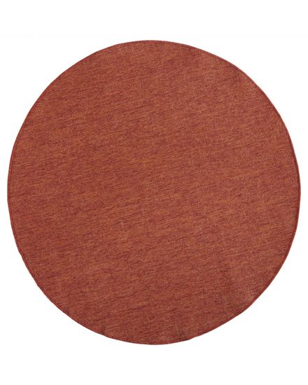 NORTHRUGS Kusový koberec Twin-Wendeteppiche 103098 terra creme kruh – na von aj na doma