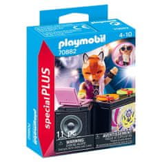 Playmobil DJ s mixážnym pultom , 11 dielikov, 70882