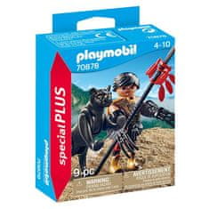 Playmobil Bojovník s panterom , Figúrky, 9 dielikov | 70878