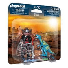 Playmobil Lovec a dinosaurus , Dinosaury, 8 dielikov