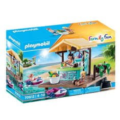 Playmobil Požičovňa vodných bicyklov , Prázdniny, 91 dielikov, 70612