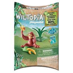 Playmobil Mláďa orangutana , Wiltopia, 9 dielikov