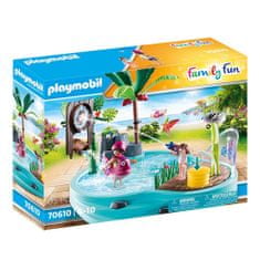 Playmobil Zábavný bazén , Prázdniny, 65 dielikov, 70910