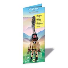 Playmobil Kľúčenka hasičov , Figúrka, 1 dielik, 70649