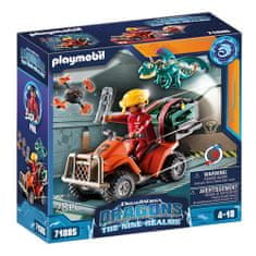 Playmobil Deväť ríš, Phil na štvorkolke , Ako vycvičiť draka, 28 dielikov, 71085