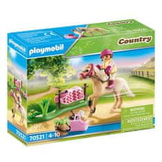 Playmobil Nemecký jazdecký poník , Jazdecký dvor, 29 dielkov