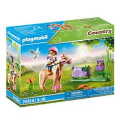 Playmobil Islandský poník , Jazdecký dvor, 26 dielikov, 70514