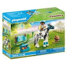 Playmobil Poník Lewitzer , Jazdecký dvor, 22 dielikov