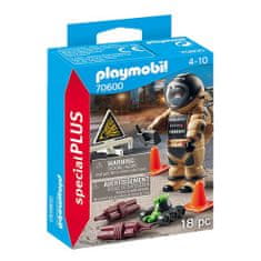 Playmobil Policajný pyrotechnik , Polícia, 18 dielikov