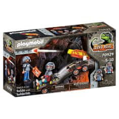 Playmobil Vozík s raketou , Dinosaury, 40 dielikov, 70929