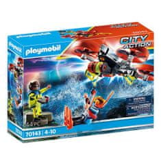 Playmobil Záchranný dron , Zachranári, 44 dielikov, 70143