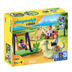 Playmobil Detské ihrisko , 1.2.3, 10 dielikov, 71157