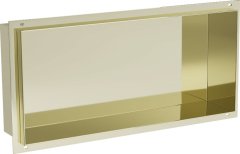 Mexen X-wall-nr modul pre vstavanie do steny 45x20 cm, zlatá (1951452010)