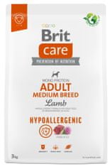 Brit Care Dog Hypoallergenic Adult Medium Breed, 3 kg