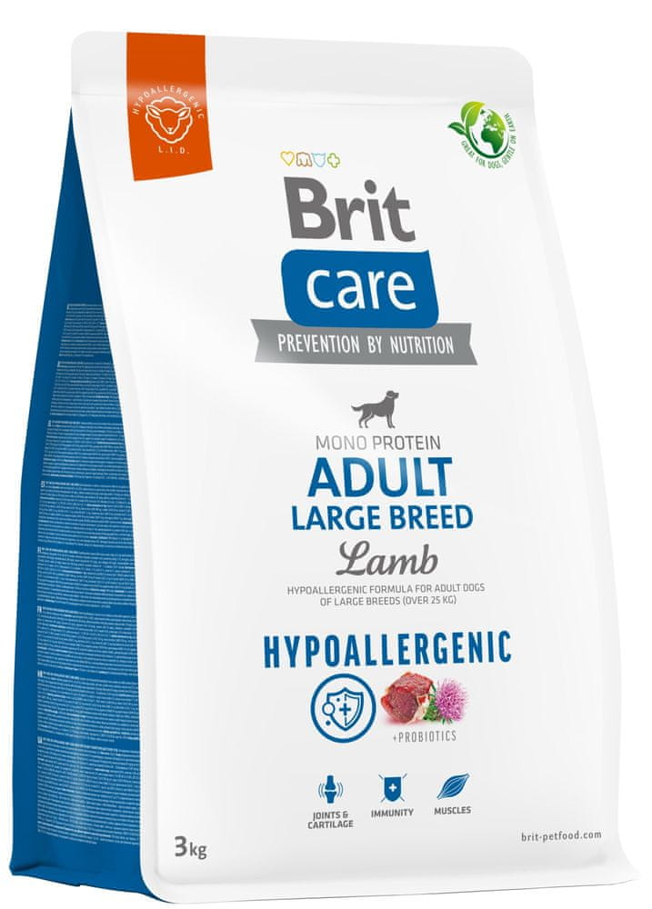 Brit Care Dog Hypoallergenic Adult Large Breed, 3 kg