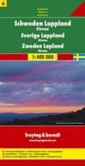 AK 06612 Švédsko 6. Laponsko Kiruna 1:400 000 / automapa