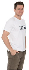 Hugo Boss Pánske tričko BOSS Regular Fit 50485956-100 (Veľkosť XXL)