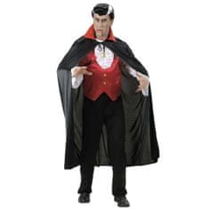 Widmann Karnevalový kostým plášť čierna červená 136cm