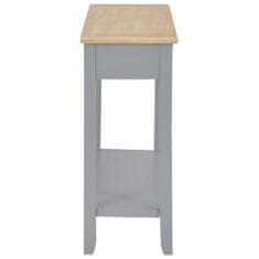 Petromila vidaXL Konzolový stolík sivý 110x35x80 cm drevo