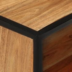 Vidaxl Nočný stolík, 40 x 30 x 50 cm, masívne akáciové drevo