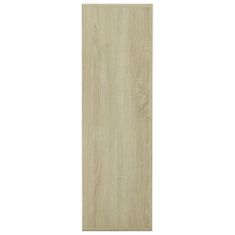 Petromila vidaXL Knižnica, biela a dub sonoma 98x29x97,5 cm, spracované drevo