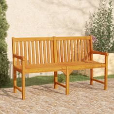 Petromila vidaXL Záhradná lavička 150 cm masívne akáciové drevo