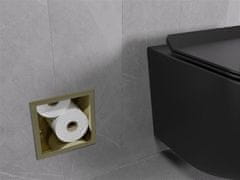 Mexen X-wall-b modul na toaletný papier s úložným priestorom, zlatá (1955)