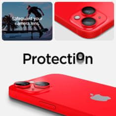 Spigen Ochranné Sklo Zadnej Kamery Optik.Tr ”Ez Fit” Camera Protector 2-Pack iPhone 14 / 14 Plus / 15 / 15 Plus Red