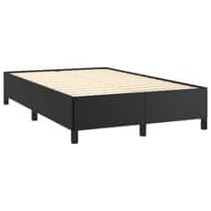 Petromila vidaXL Boxspring posteľ s matracom čierna 120x190 cm umelá koža