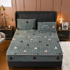 HOME & MARKER® Mäkká pohodlná posteľná súprava (poťah na matrac + 2x obliečky na vankúš) – veľkosť 140 x 200 | VELVETLUX