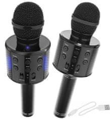 ER4 Bezdrôtový mikrofón karaoke reproduktor bluetooth