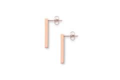 BeWooden Náušnice s dreveným detailom Bright Earrings Rectangle univerzálne