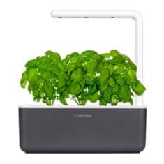 Click and Grow Smart kvetináč smart garden 3 Šedý + 3ks semenných kapsúl