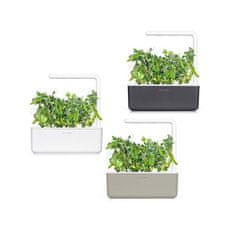 Click and Grow Smart kvetináč smart garden 3 Biely + 3ks semenných kapsúl