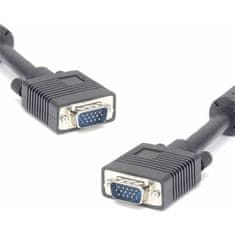 PremiumCord Kábel k monitoru HQ (Coax) 2x ferrit,SVGA 15p, DDC2,3xCoax+8žil, 3m