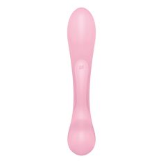 Satisfyer Satisfyer Triple Oh (Pink), rabbit vibrátor a masážna hlavica