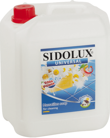 Sidolux Universal Soda Power s marseillským mydlom 5 l