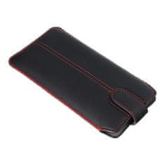 FORCELL Puzdro / obal na Samsung Galaxy Note / Note 2 / Note 3 čierne - zaťahovacie puzdro Forcell Pocket Case Ultra Slim