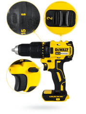 DeWalt 18V bezkartáčový skrutkovač DCD777NT BODY