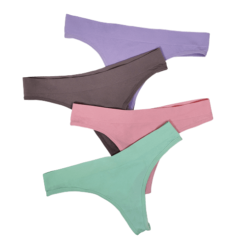 VivoVita Vivo Panties – Sada spodnej bielizne (4 ks) - Tangá