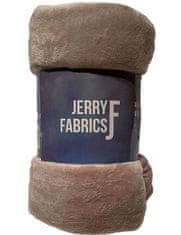 Jerry Fabrics Deka microflanel super soft Capucino Polyester, 150/200 cm