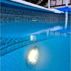 Gre Set 2 bielych LED svetiel pre nadzemné bazény