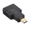 Northix Pozlátený adaptér Micro-HDMI na HDMI 